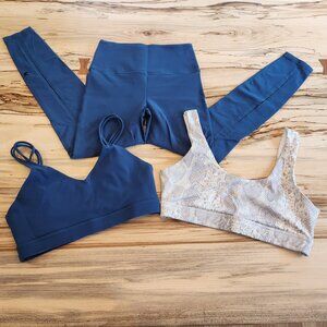 Glyder Workout Set Leggings and Bras